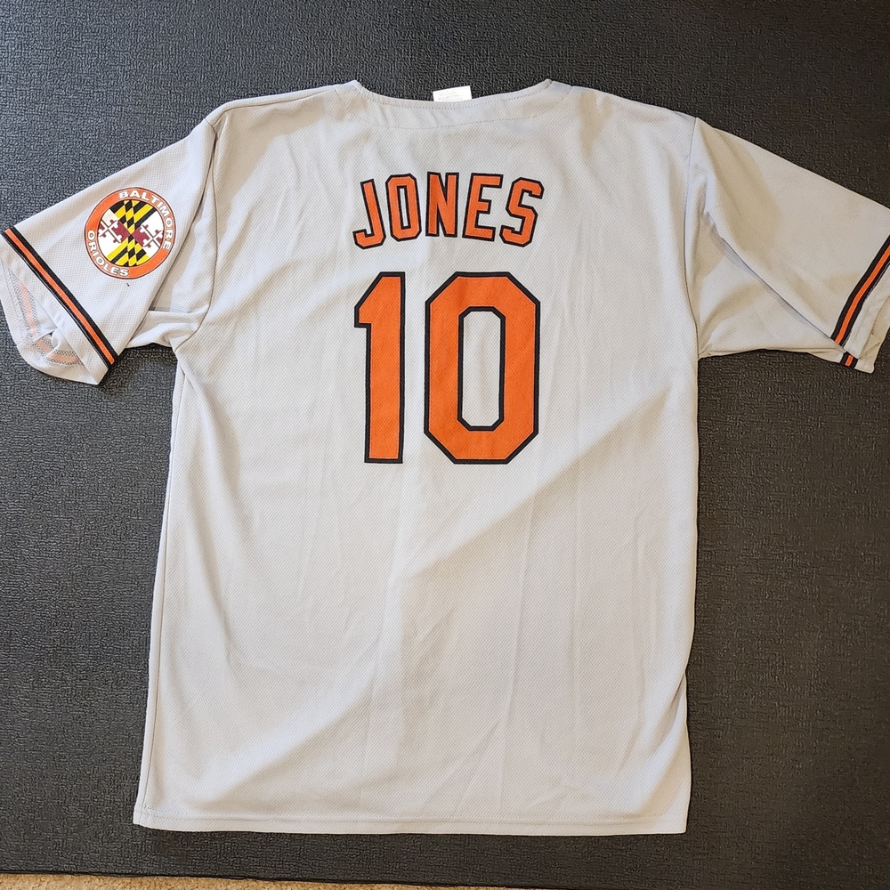 Baltimore Baseball Jersey with Orange Accents - Picture 3 of 3